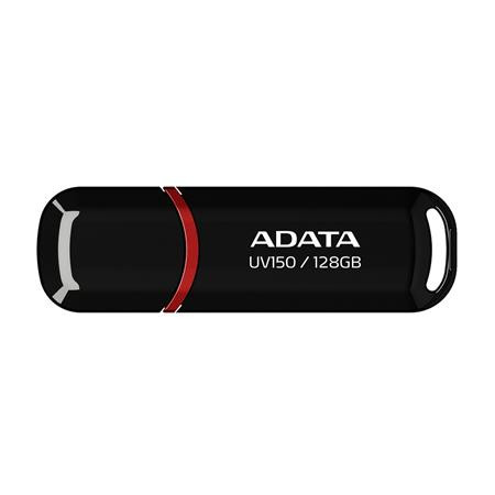 Pendrive, 128GB, USB 3.2 Gen1, ADATA UV150, fekete (UA128G150B)