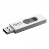 Pendrive, 64GB, USB 2.0, ADATA UV220, fehér (UA64G220W)