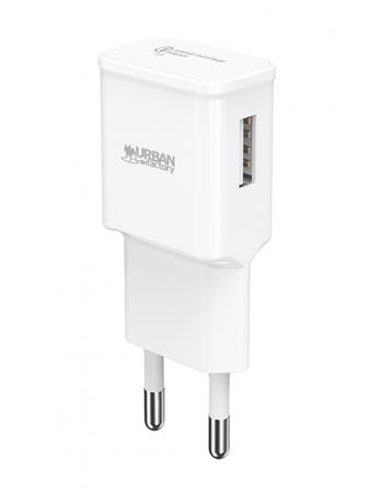 Hálózati töltő, 1xUSB-A (5.0V/3.0A), URBAN FACTORY (UFWCD21)