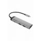 USB elosztó-HUB, USB-C/USB 3.0/HDMI, VERBATIM (UHV49140)