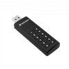 Pendrive, 64GB, USB 3.2, titkosítás, 160/130Mb/s, VERBATIM Keypad Secure (UV64GKS)