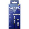 USB kábel, 3-az-1-ben USB A–Light/Micro/C, 2m, VARTA (VATK06)