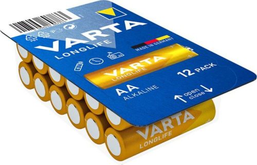 Elem, AA ceruza, 12 db, VARTA Longlife (VELEAA12)