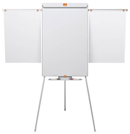 Flipchart tábla, mágneses felület, 2 db segédkarral, NOBO Essentials, fehér (VN5693)