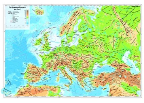 Könyökalátét, egyoldalas, STIEFEL Európa dombozata (VTK11)